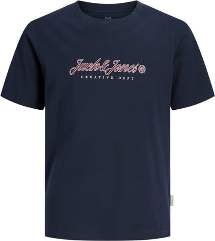 JACK&JONES - JORMONTAUK TYPE FRONT TEE CN JNR - Jongens - T-shirts