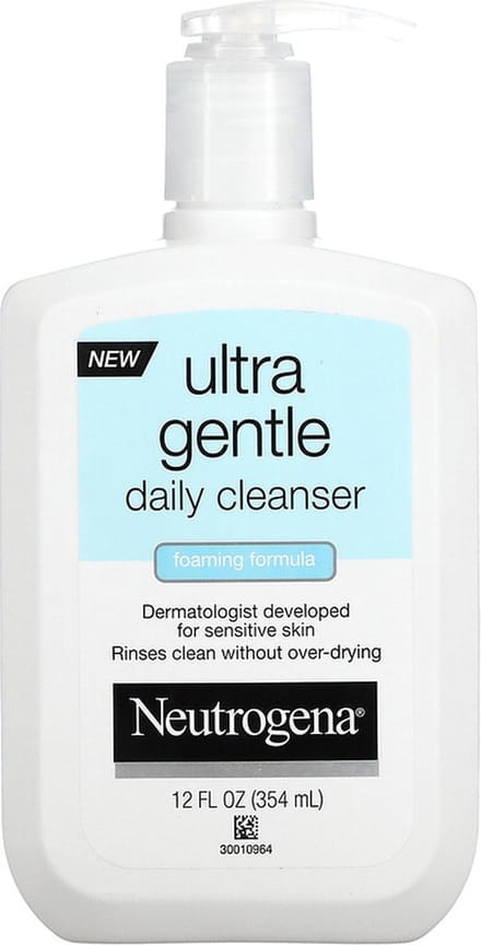 Neutrogena - Ultra Gentle, Daily Cleanser - Foaming Formula - 354 ml