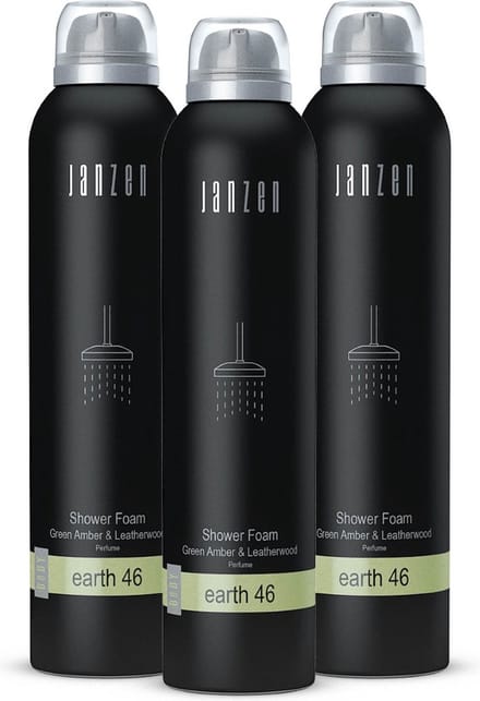 JANZEN Shower Foam Earth 46 3-pack
