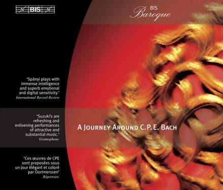 Hidemi Suzuki, Miklos Spányi,Jacques van Oortmerssen, Lena Weman - A Journey Around C.P.E. Bach (CD)