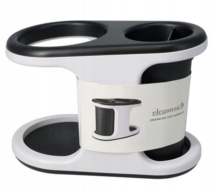 Koopman - Organizer voor Föhn - Plastic - Bicolor - ABS en TPE