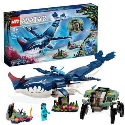 LEGO 75579 Avatar Payakan the Tulkun %26 Crab Suit Constructie Speelgoed met Zeedierenfiguur