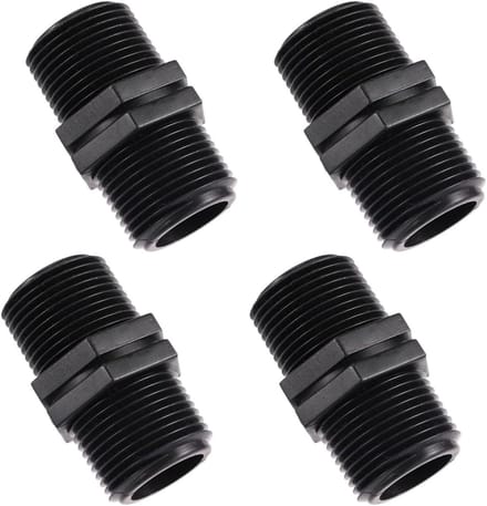 BSP 1/2" Mannetje Draadverbinding - Waterdichte Koppeling voor Slangen en Buizen