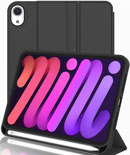 EtuiTab Serie - Smart Pencil Hoes - Apple iPad Mini 6 - 8.3 inch - Zwart
