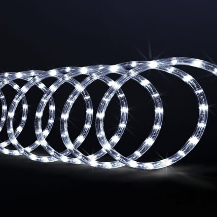 Feeric lights Lichtslang - 180 led lampjes - helder wit - 10 m - kerstverlichting - slangverlichting