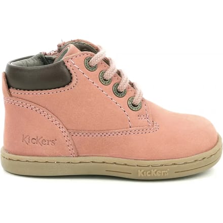 Tackland leren sneakers voor kinderen