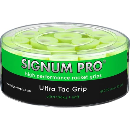 Signum Pro Ultra Tac Grip Verpakking 30 Stuks-Geel