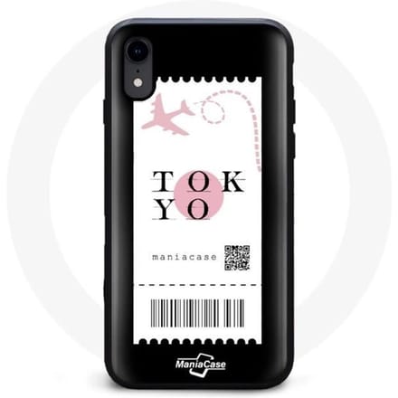 Coque iphone X billet d'avion tokyo