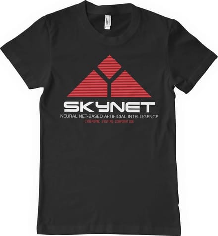 The Terminator Heren Tshirt -4XL- Skynet Zwart