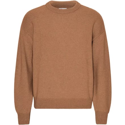 Trui met oversized ronde hals Colorful Standard Sahara Camel