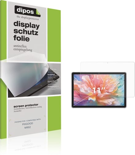 dipos – 2x Matte Beschermfolie geschikt voor PIXGOOD M902 | Krasbestendige & antireflecterende Screenprotector Ultra-Thin