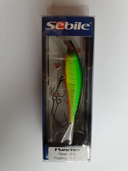 Sebile puncher plug 70 mm - 6.6 gram