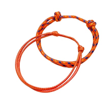 Livano Armband - Staal - Nep Zilver - Dames - 2 St - Mandarijn