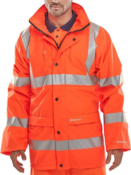 Beeswift BSEEN Jas - Oranje - Maat M