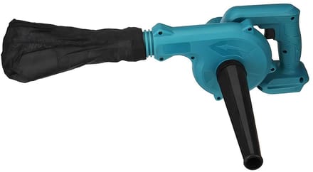 Cherrys Finds - Bladblazer - 2 in 1 - Luchtblazer - Bladzuiger - Multifunctioneel - Draadloos - Blauw