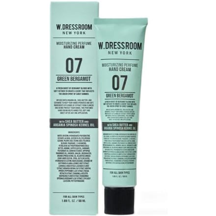 [W.DRESSROOM] Handcrème 07 Groene Bergamot 50ml white