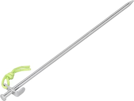 ProPlus Rotspen 40 cm - Heavy Duty - Gegalvaniseerd Staal met L-haak en Fluorescerende Kop