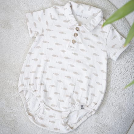 Baby's Only Rompertje - Fin - Beige - Maat 68