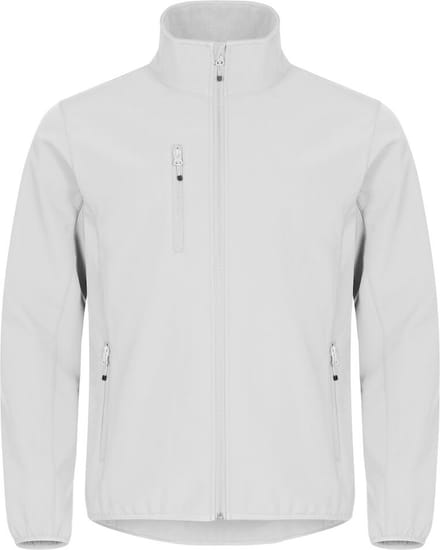 Clique Classic Softshell Jacket 0200910 - Wit - M