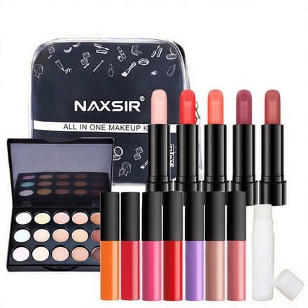 KIT001 make-up set,24-delige make-up cadeauset,Make-upset voor beginners met make-up