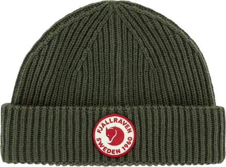 Fjällräven 1960 Lite Logo Muts - Unisex Mutsen - Deep Forest