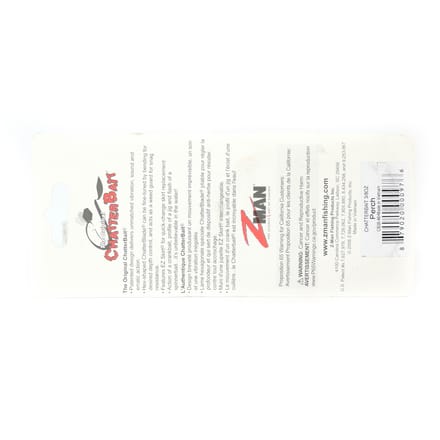 Perche de leurre coulant Zman Chatterbait 3/8 oz (0976)