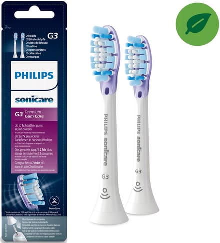 Philips Tandenborstelkoppen G3 Premium HX9052/17 - 2 stuks