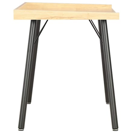 vidaXL - Bureau - 90x50x79 - cm - eikenkleurig