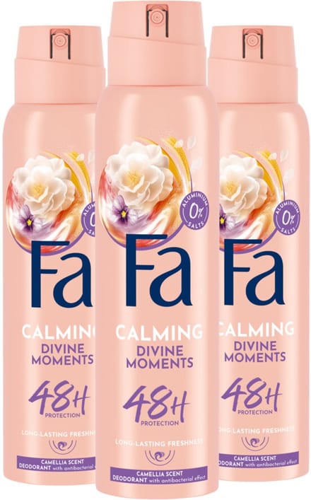 Fa - Deodorant Spray Divine Moments - 3 x 150 ml - Voordeelverpakking