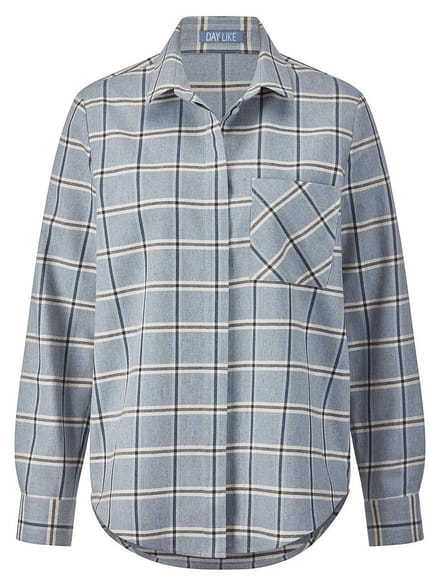 Blouse Van DAY.LIKE blauw