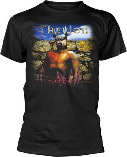 Therion Heren Tshirt -L- Theli Zwart