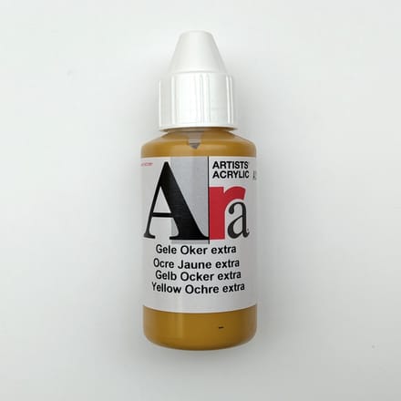 Acrylverf Ara 100ml - Gele Oker extra - A319