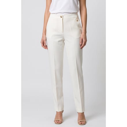 GUESS Becky Chino Pant Macadamia Taglia: 36 | Pantaloni da completo Outlet | Donna