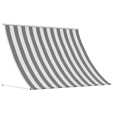 vidaXL - Zonnescherm - Antraciet - en - Wit - 400 - x - 150 - cm