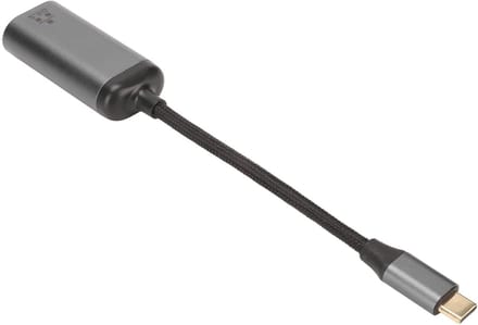 USB C Ethernet Adapter - Type C LAN Converter - Sneller Internet - 2.5Gbps Hoge Snelheid - 23 g - Grijs