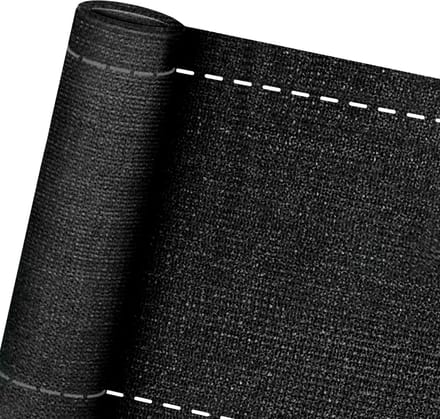 ACXIN Zichtdoek Schaduwdoek HDPE 150 g/m² Windscherm Privacy - 1.2x10m - Antraciet