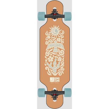 Long Island Longboards Harmony 32.85"X9" Mini Drop Complete patroon