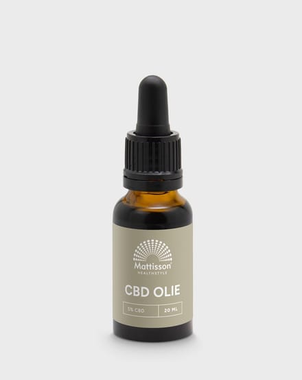 Mattisson - CBD Olie 5,0% - Cannabidiol (CBD) - In Nederland Gekweekt - Supplement - 20 ml