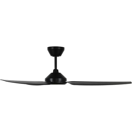 Beacon Lighting Beacon plafondventilator Polis zwart DC, stil Ø 137 cm IP55