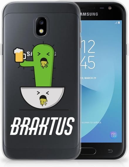 Samsung Galaxy J3 2017 Telefoonhoesje met Naam Braktus