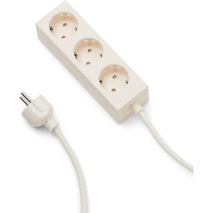 Pedestal Power Bar contactdoosstrip - pearl - 2 m