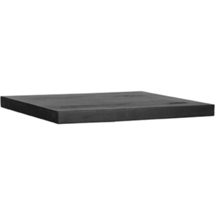 LABEL51 - Eetkamertafel Tafelblad Straight Edge - Zwart - 70x70x5cm