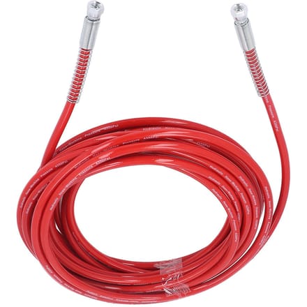 Airless Verfspuit Slang Hoge Druk Universeel Flexibel Vezelbuis 49.21ft Lengte 14in Rood red
