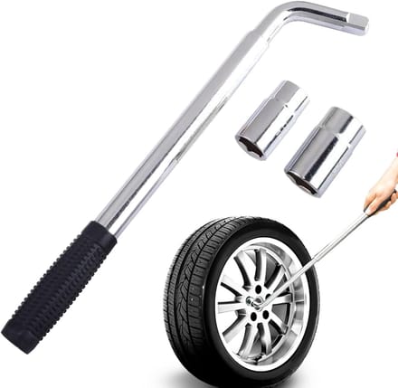 Wielmoersleutel - Instelbare Sleutel - Wielonderhoud Auto - Uitschuifbaar Ontwerp - 38-50 cm