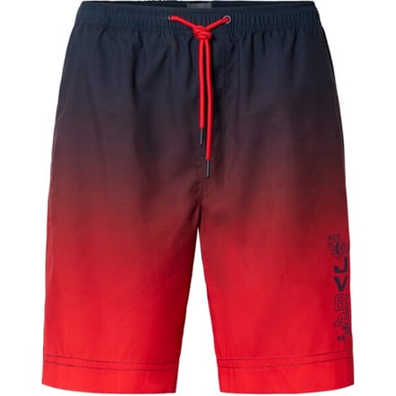 Jan Vanderstorm herren Zwemshort - 12 - rood - Plus Size