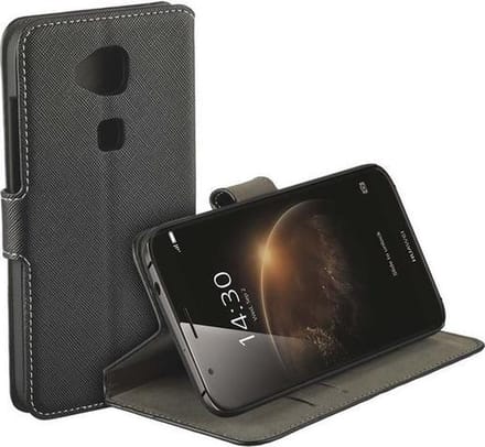 Geschikt voor Huawei Mate S Wallet Bookcase hoesje Zwart