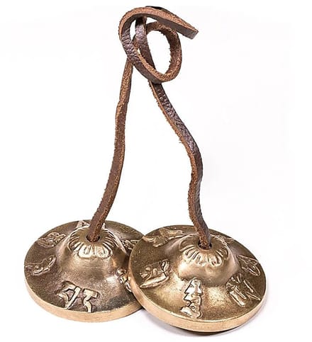 Tingsha's Om Mani Padme Hum - 6.7 cm- 250 gr