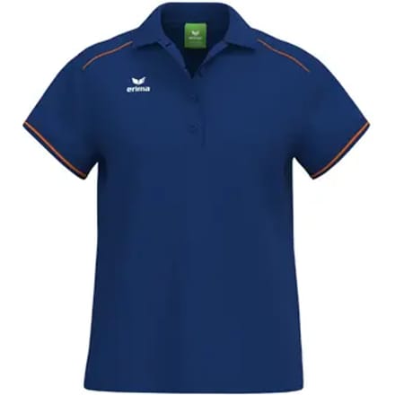 Erima Cmpt Poloshirt Nieuw Marine/oranje - 36