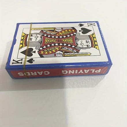 Cartes à jouer Poker Format standard Cartes à index pour Blackjack