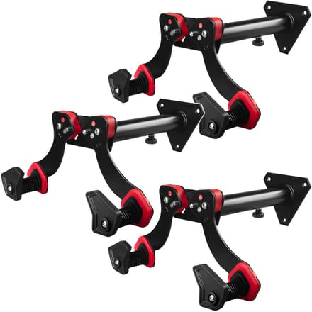Maclean MC-449 - Set van 3 Fiets muurbeugel - Fietshouder - max. draagvermogen 30 kg